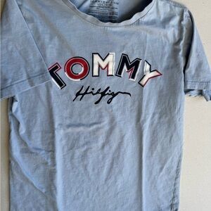 Tommy Hilfiger Kids Light Blue Logo Tee